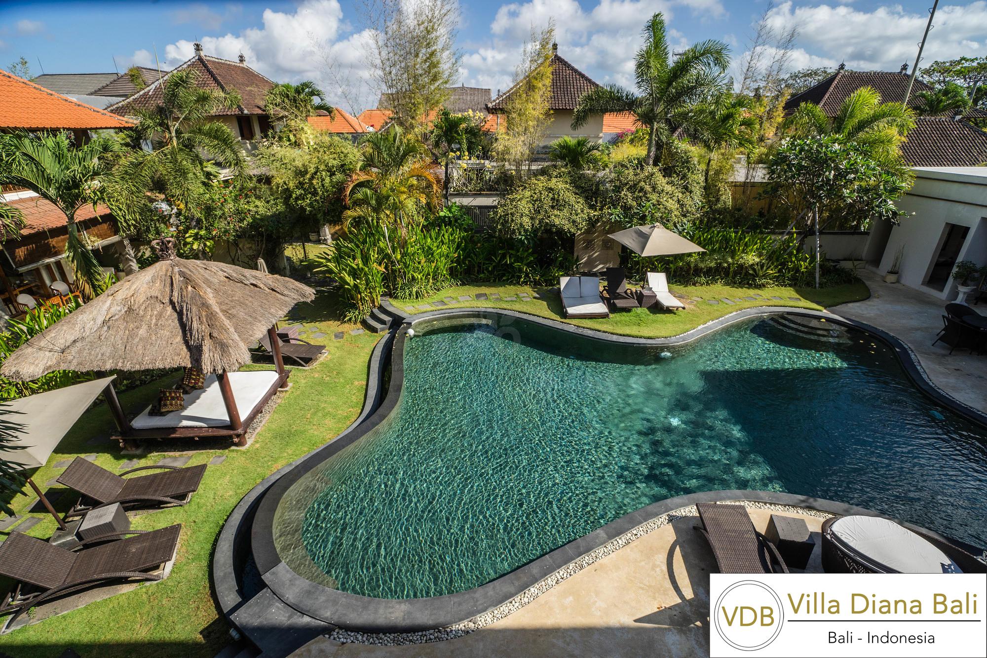 Villa Diana Bali Легиан Экстерьер фото